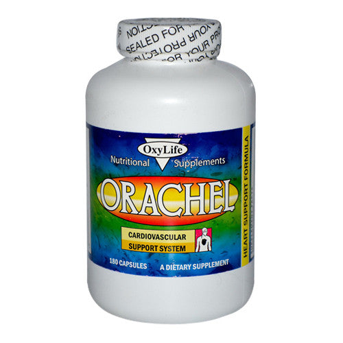 Oxylife Nutritional Supplements Orachel Cardiovascular Support Capsules, 180 Ea